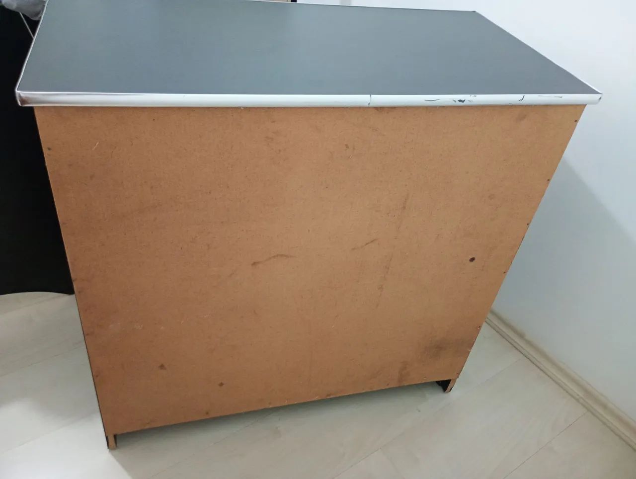 COMBO Mesa de escritório em L + Armário de Escritório  - Foto 6