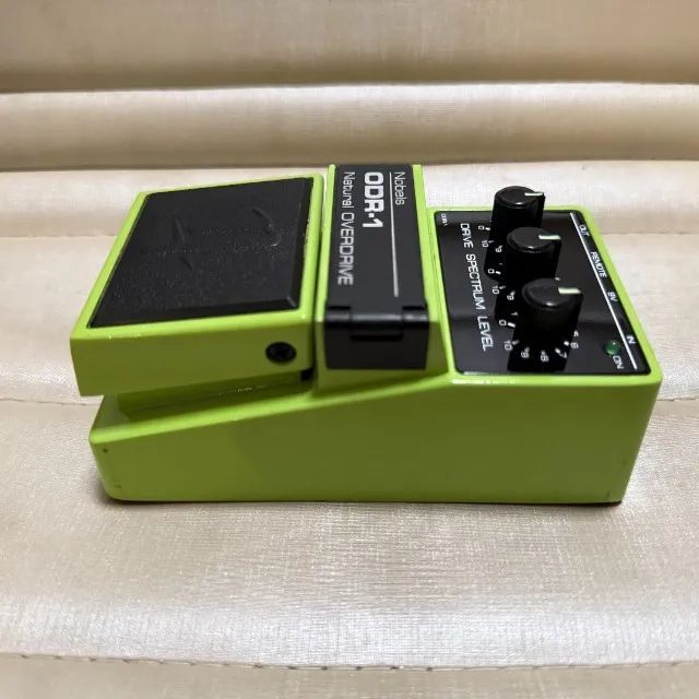 Pedal Nobels Odr-1 Natural Overdrive Verde-escuro - dos antigos
