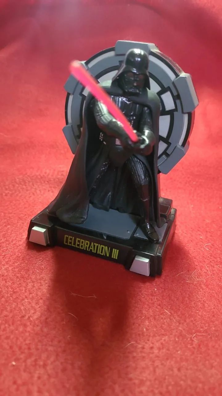 Miniatura Star Wars Celebration III Darth Vader Sons Funcionando! (2007)