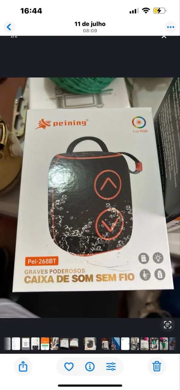 Caixa som 
