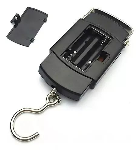 Balança Digital Mão Pesa Mala Bolsa Pesca Bagagem Até 50 Kg - Foto 2