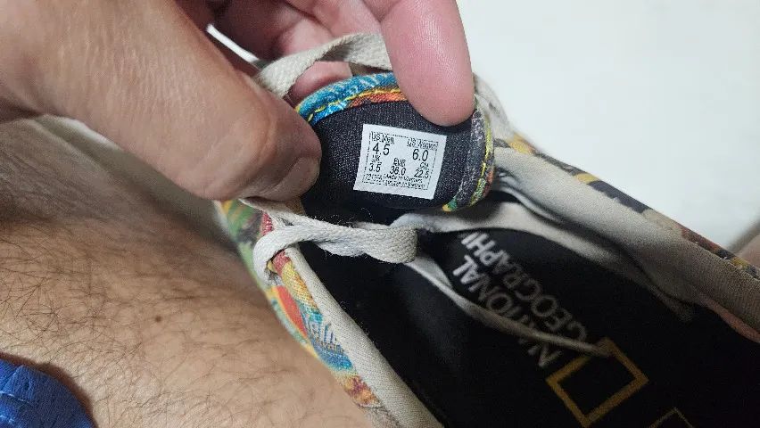 tênis Vans Authentic Tam 35 brasileiro e 4.5 americano masculino National Geographic - Foto 6