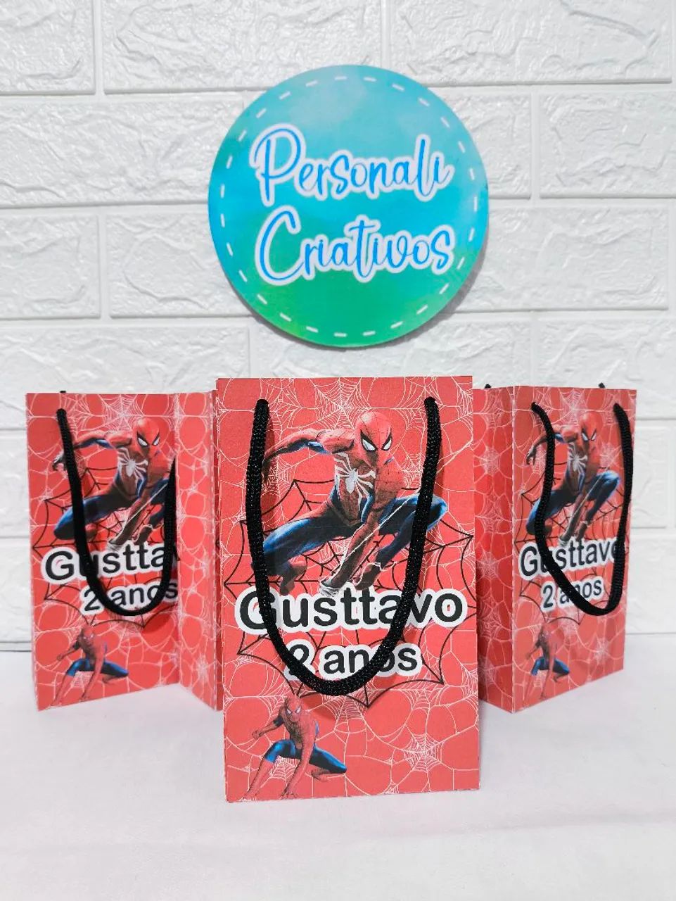 Sacolinha personalizada para festas lembrancinhas 