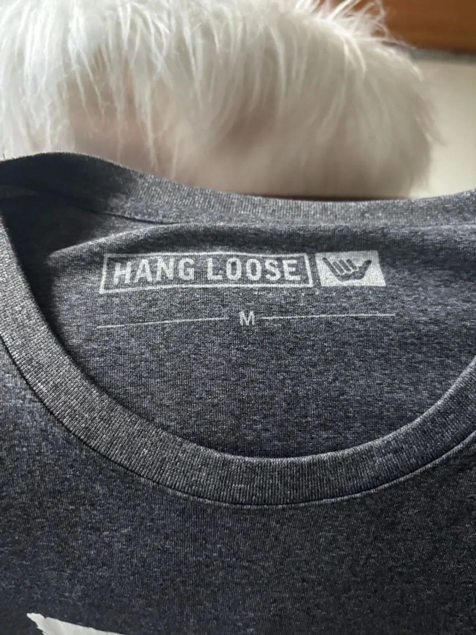Camisa Hang Loose cinza - Foto 3