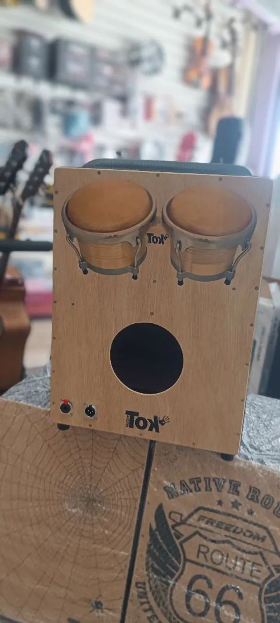 Cajon Tok Nobre com.bongo + Bag acolchoada  - Foto 2