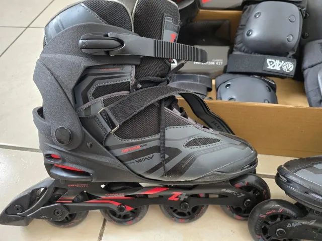 Patins Inline Traxart Zephyr Plus - 80mm ABEC-7 (42/43) com Kit