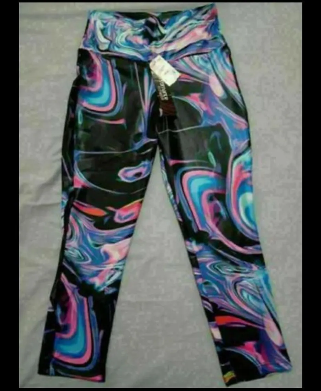 Calça Legging Feminina Estampada Abstrata