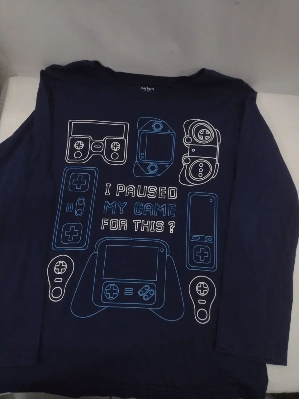 Lote roupas infantis Tam 10/12 Carters e Cat&Jack em excelente estado  - Foto 4