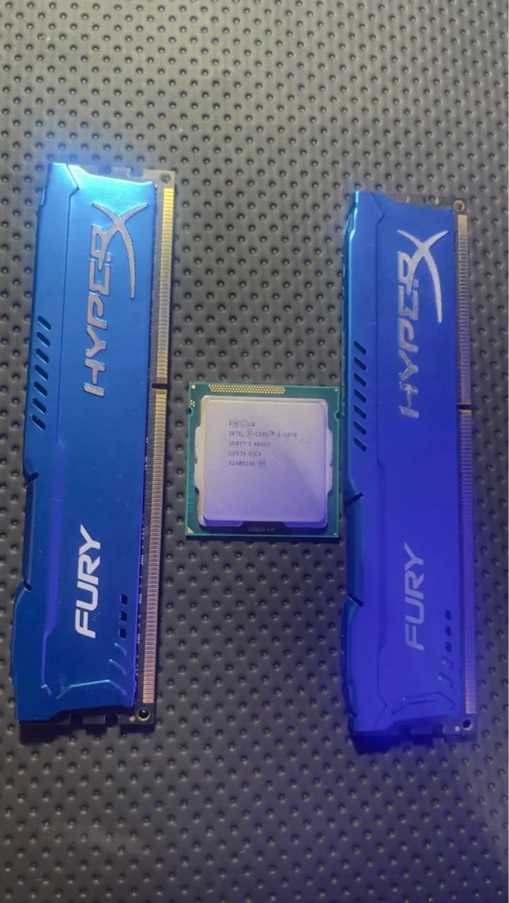 Processador Intel Core i5-3570 - 3.4GHz + 2 x 8 gb Drr3  - Foto 2