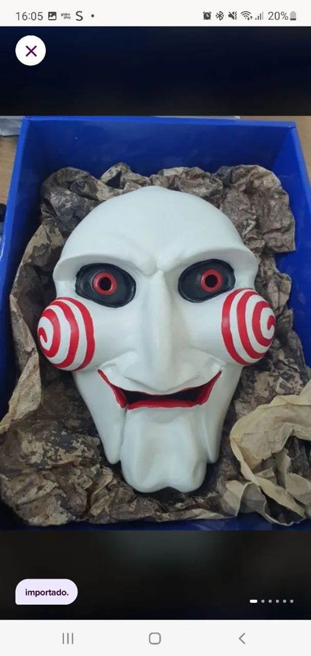 MÁSCARA JIGSAW COSPLAY