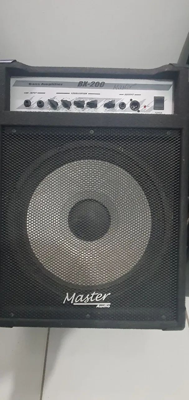 Amplificador de Baixo Master BK-200