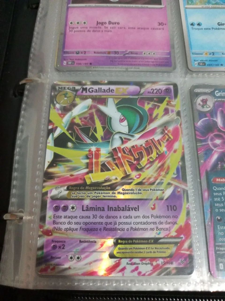 Carta Pokémon original de 2015