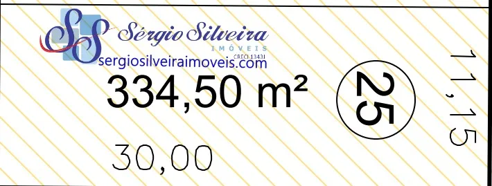 Lote nascente no Terras Alphaville 1 com 334,50m²