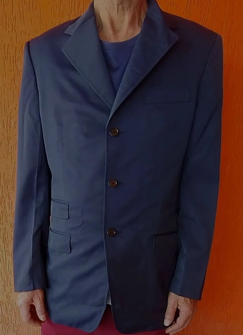 Blazer Azul Escuro Importado Paris - Elegância e Sofisticação - Foto 4