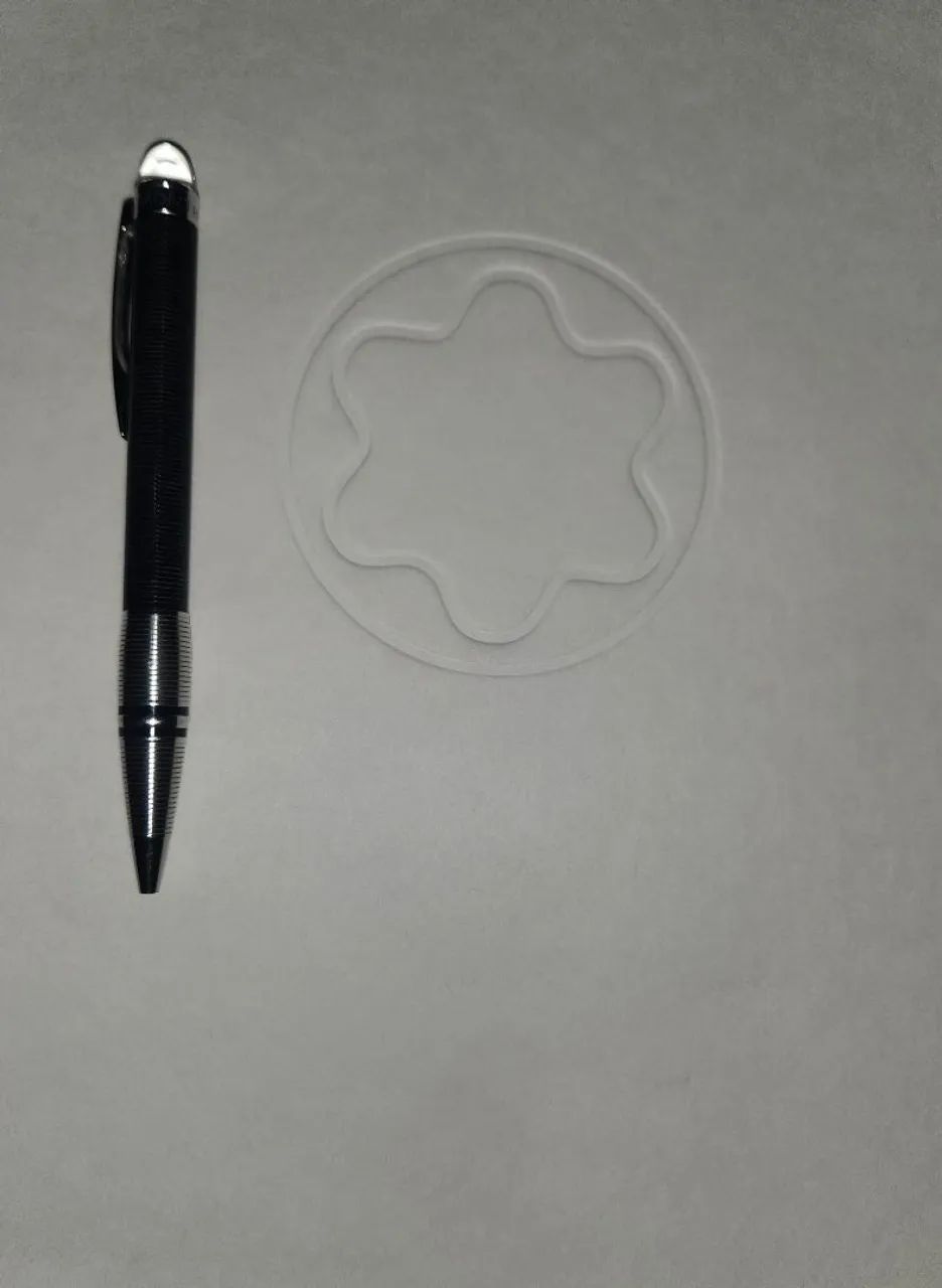 Pasta montblanc com caneta  - Foto 3