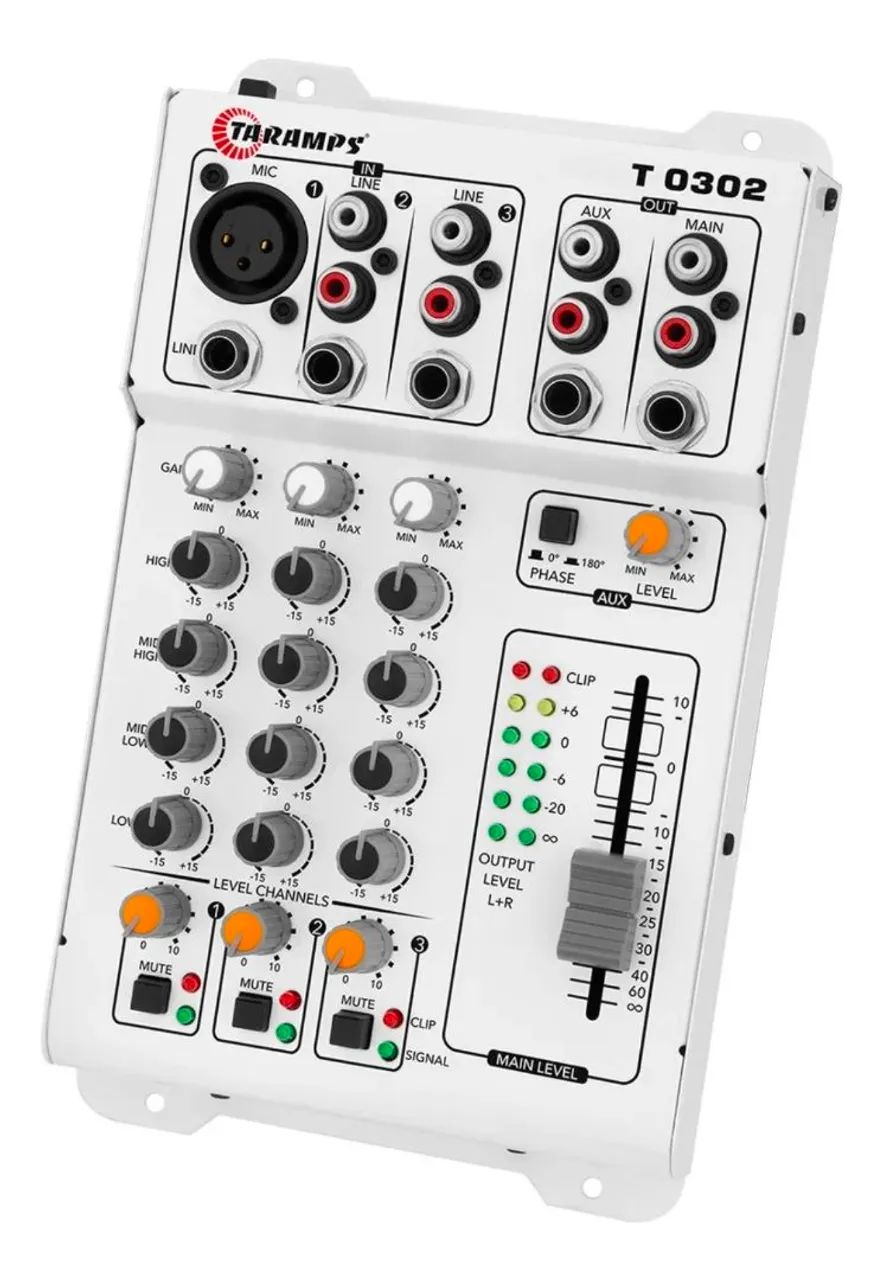 Taramps 0302 3 Channel Sound Mixer64318188243202122