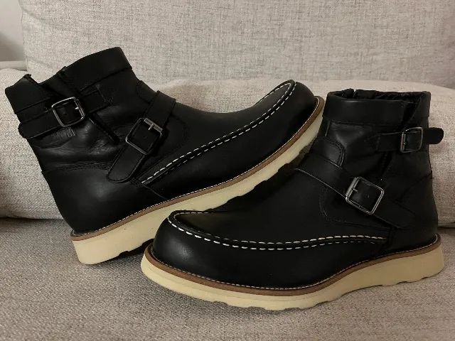 Bota Couro estilo Harley Davidson  - Foto 2