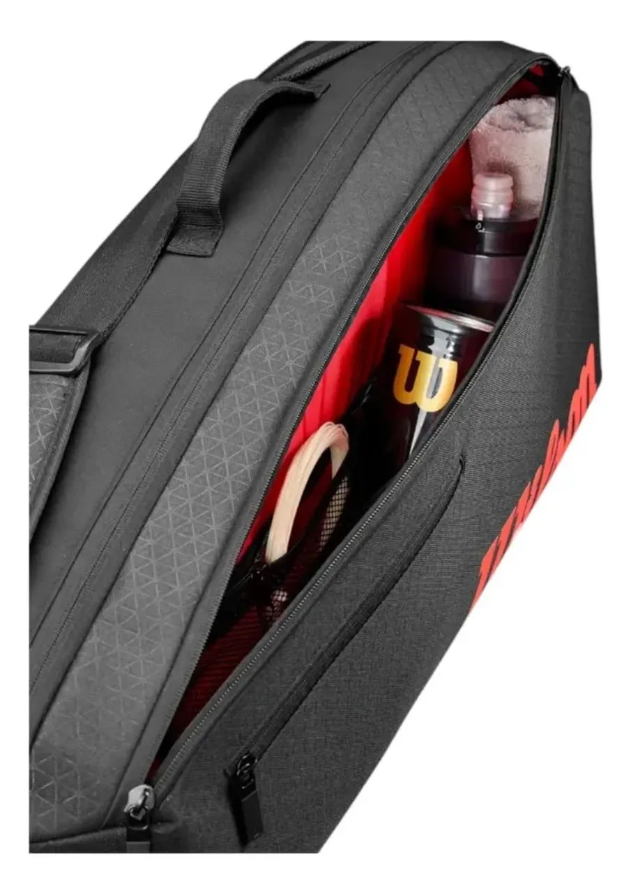Raqueteira Wilson Clash v3 3PK Bolsa - Foto 2