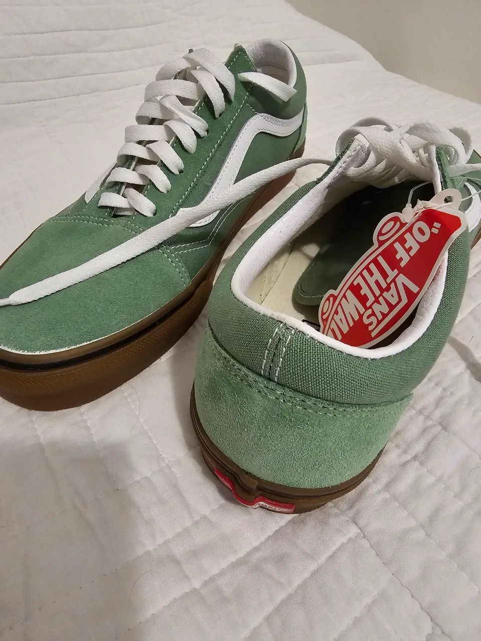 Tênis Vans Old Skool Verde Unissex - Foto 2