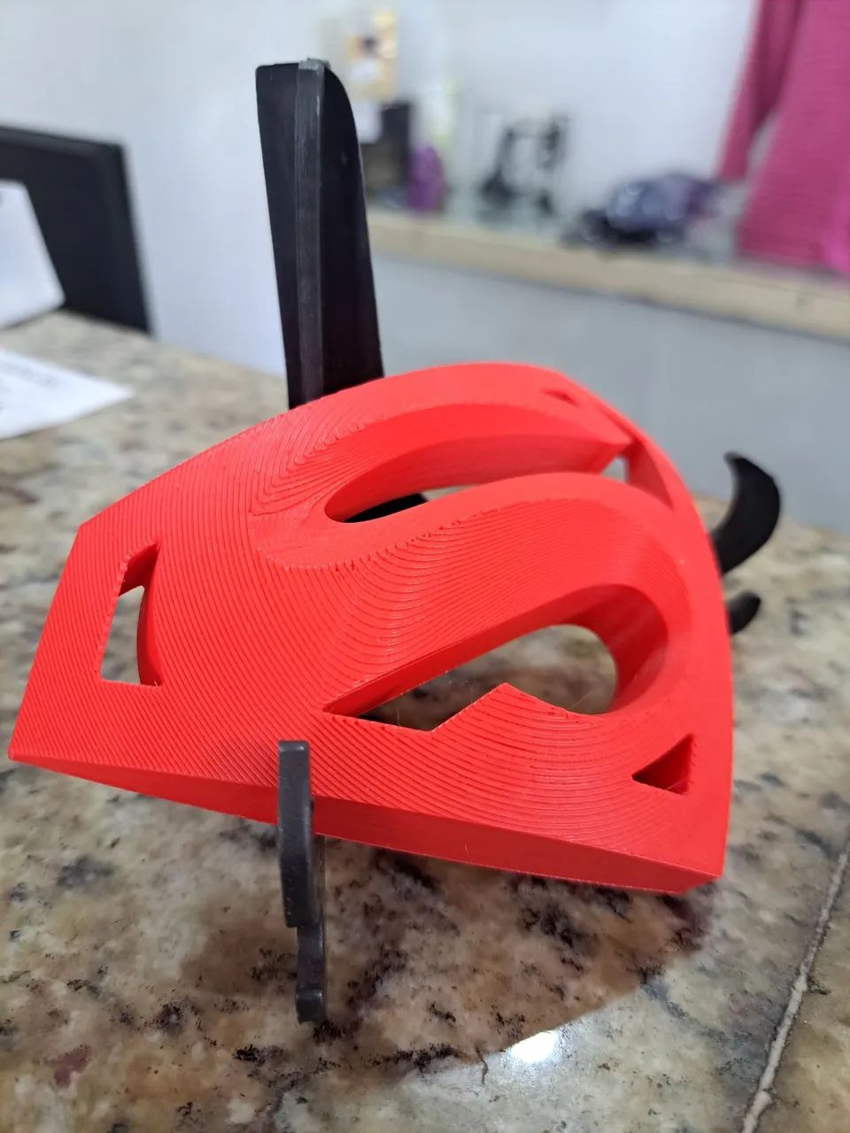 Emblema do Superman em 3D print  - Foto 3