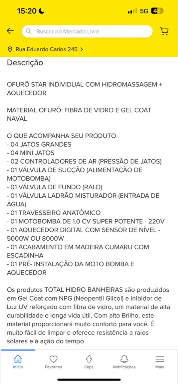 Ofurô C/hidro  Com Deck Em Madeira - Foto 3