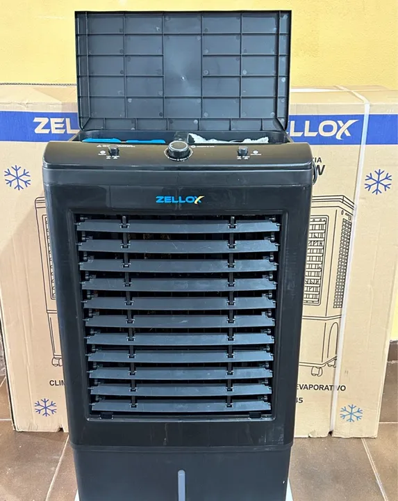 Climatizador zellox 45litros preto