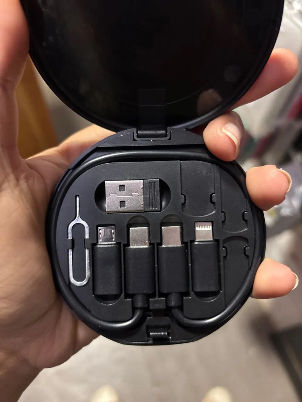 Kit Adaptadores Lightning, Micro USB e Type-C Knup - Foto 3