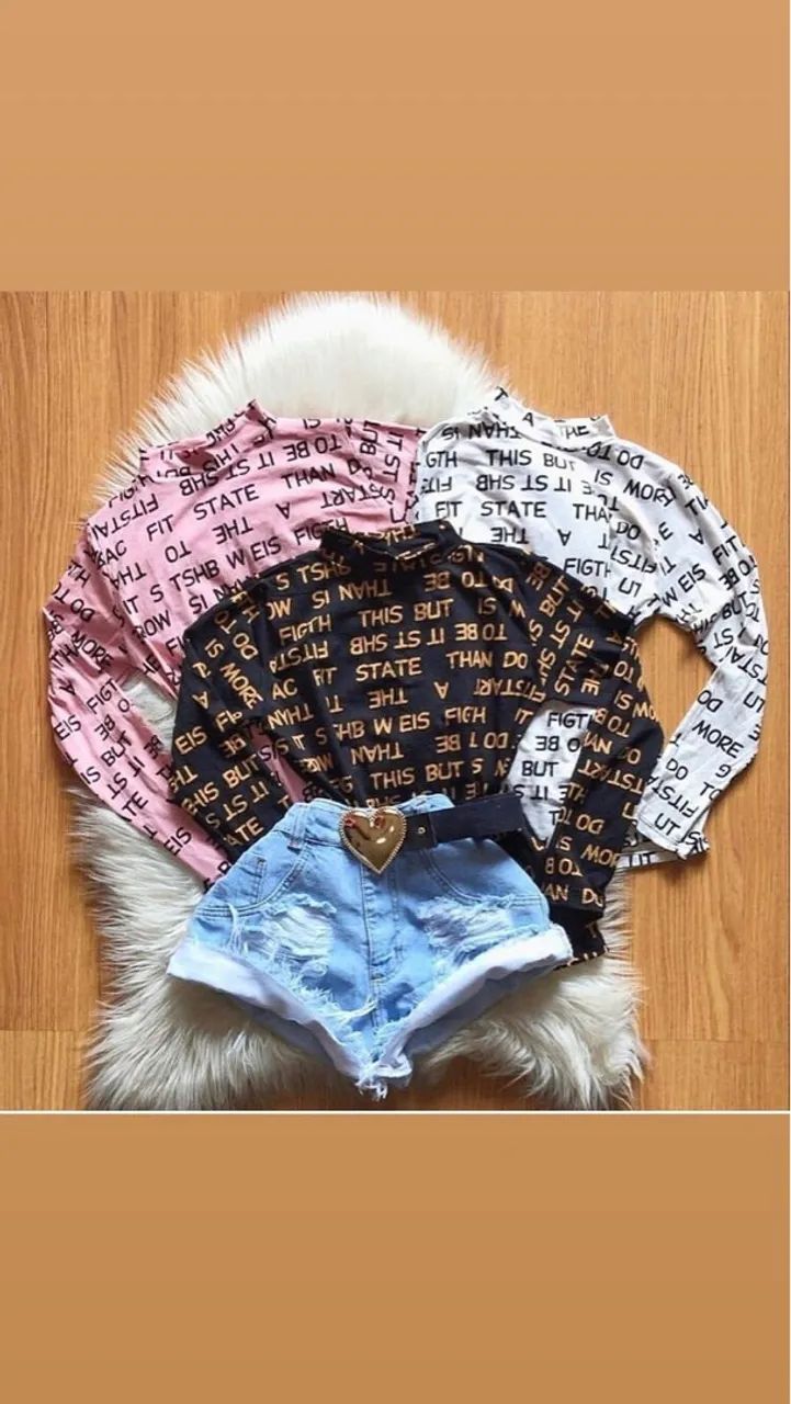 Blusas perfeitas pra vc arrasar  - Foto 4