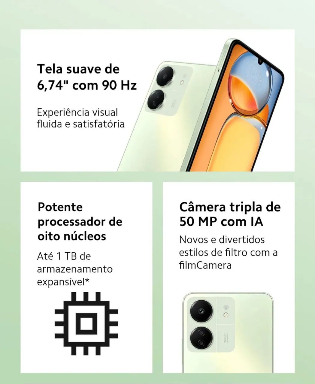 Xiaomi redmi 13C 256gb 8gb RAM global lacrado na caixa (ler o
