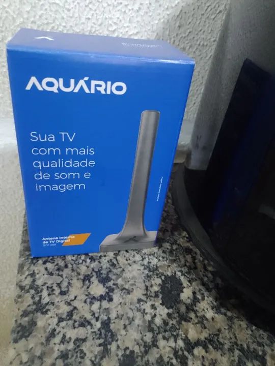 Antena Interna Digital Aquário - Sua TV com mais qualidade de som e imagem