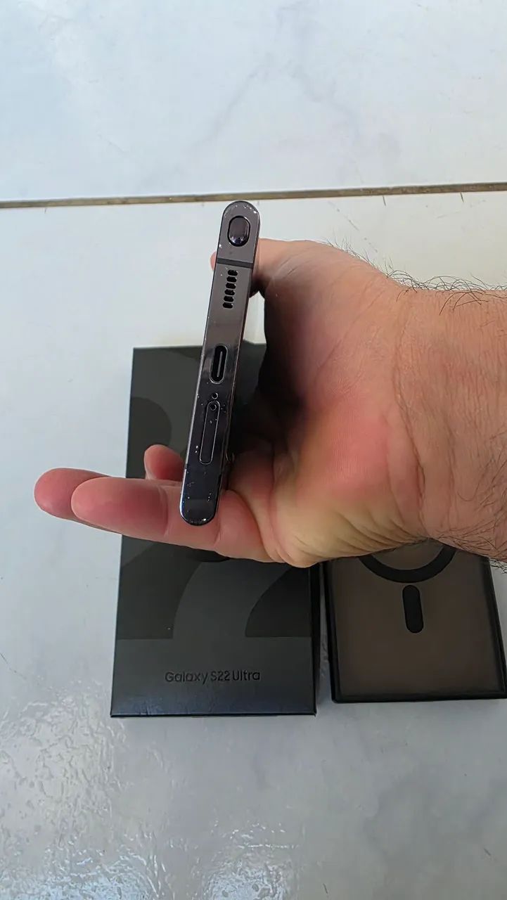 Galaxy S22 Ultra semi novo, já atualizado com Android 15 UI 7.0, com todos os acessórios. - Foto 3