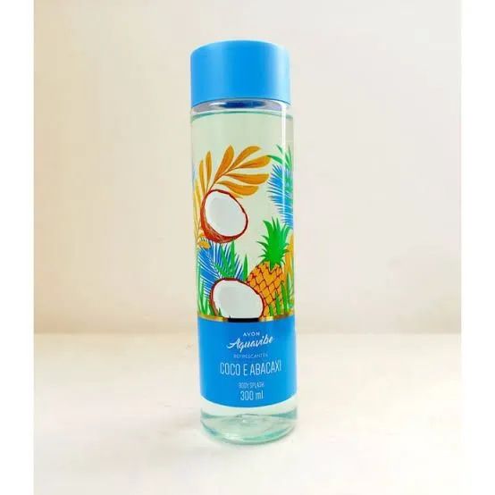 Body Splash Avon Aquavibe Coco e Abacaxi 300ml - Foto 3