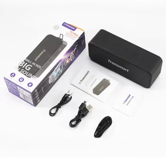  Tronsmart T2 Plus versão atualizada com Bluetooth 5.3, IPX7 à prova d'água