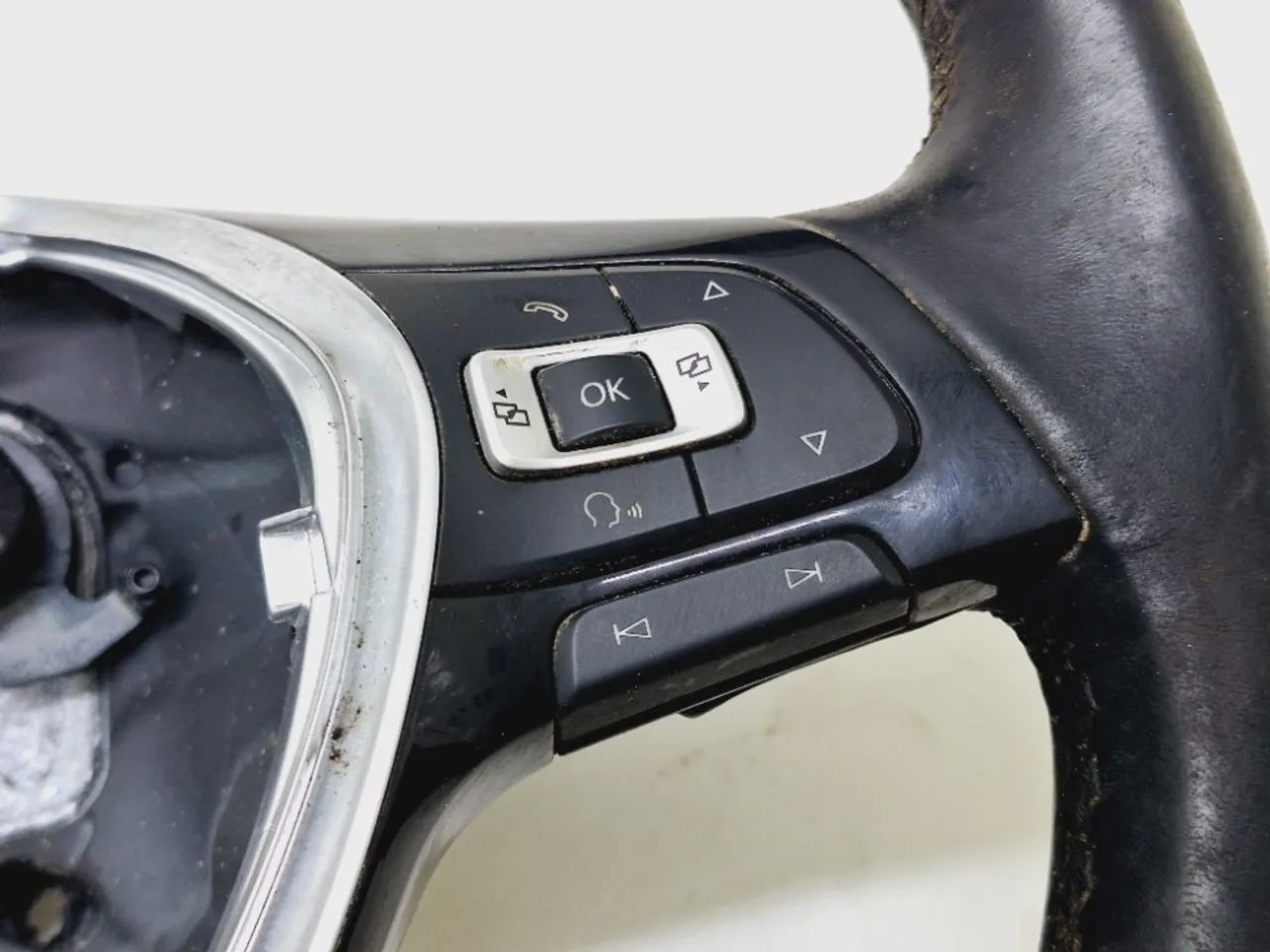 Volante aro direção Volkswagen jetta tsi 2.0T 2017 - Foto 2