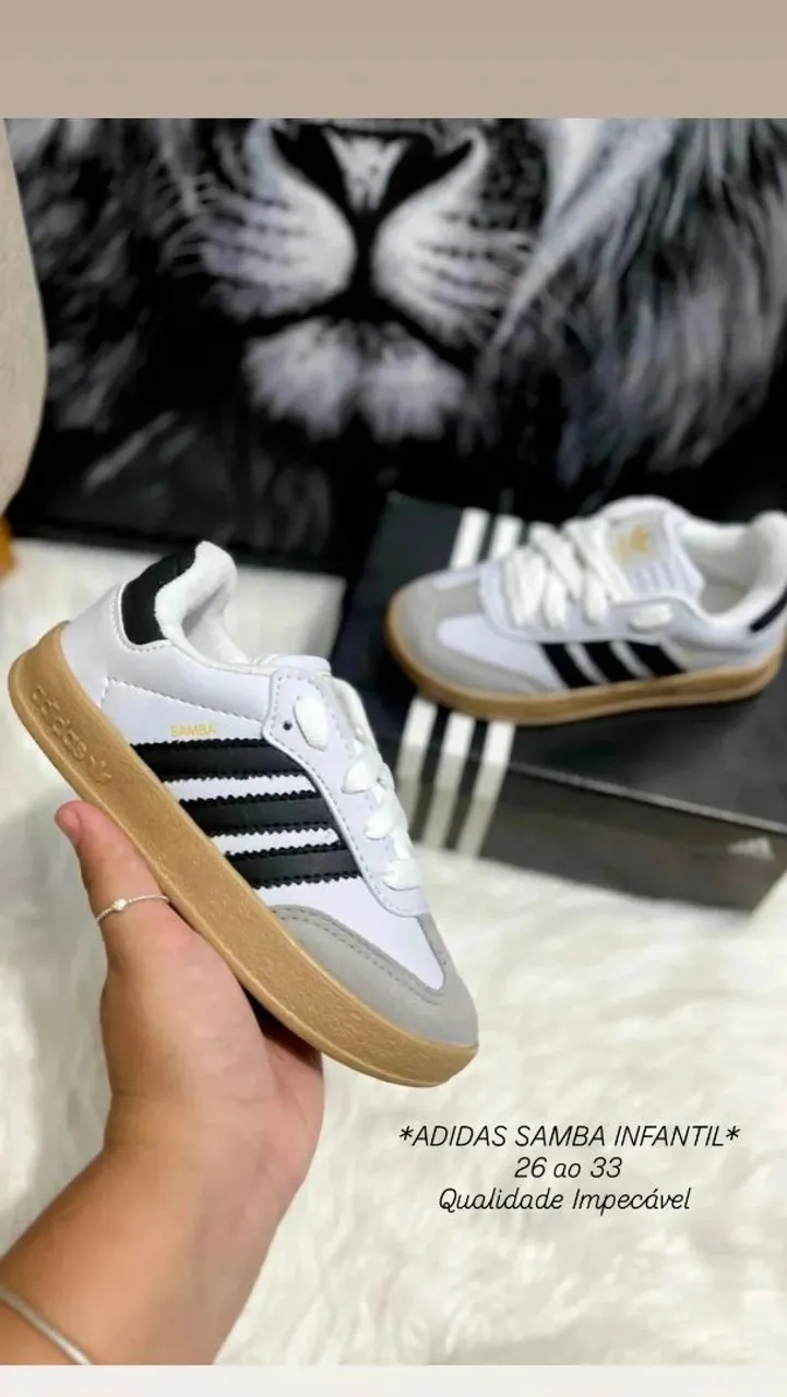 Adidas Samba Infantil disponível 26 ao 33