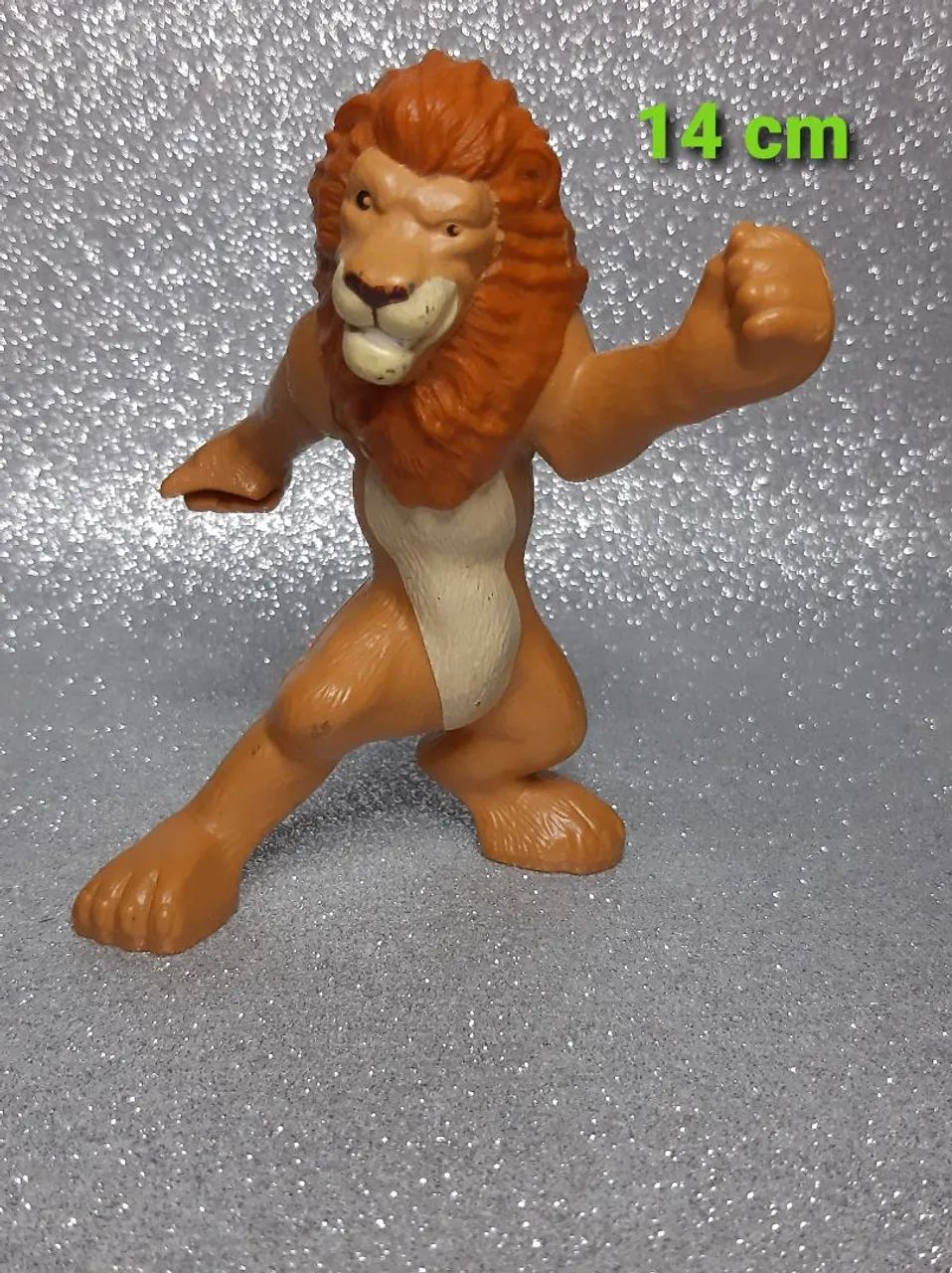 Boneco Leão Rei 14 cm