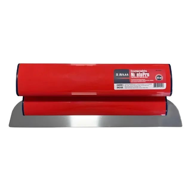 Desempenadeira de Inox para Massa Corrida 40cm Berox Atlas Nivelopro AT933/40 - Foto 2