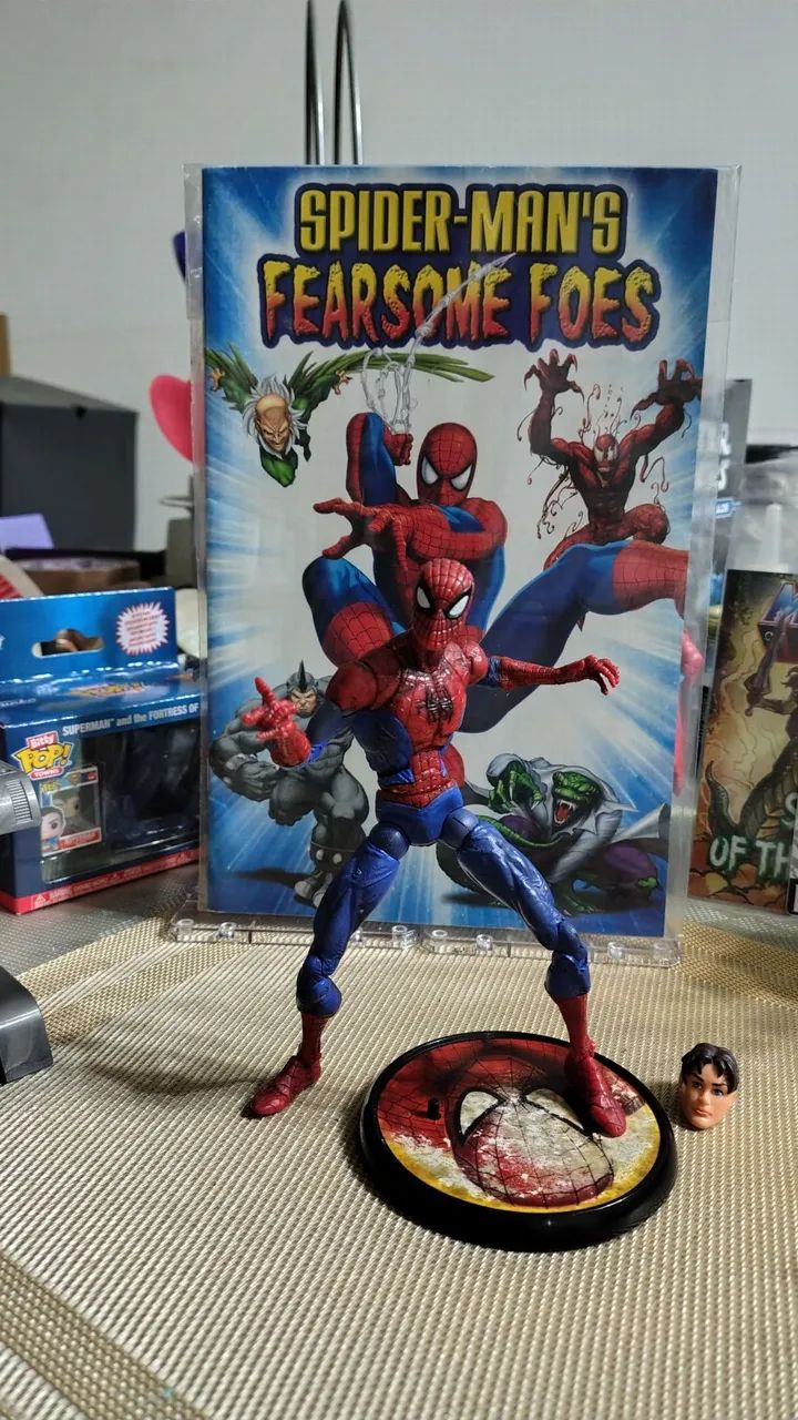 Marvel Legends Spider-Man Fearsome Foes Custom Peter Parker Secret