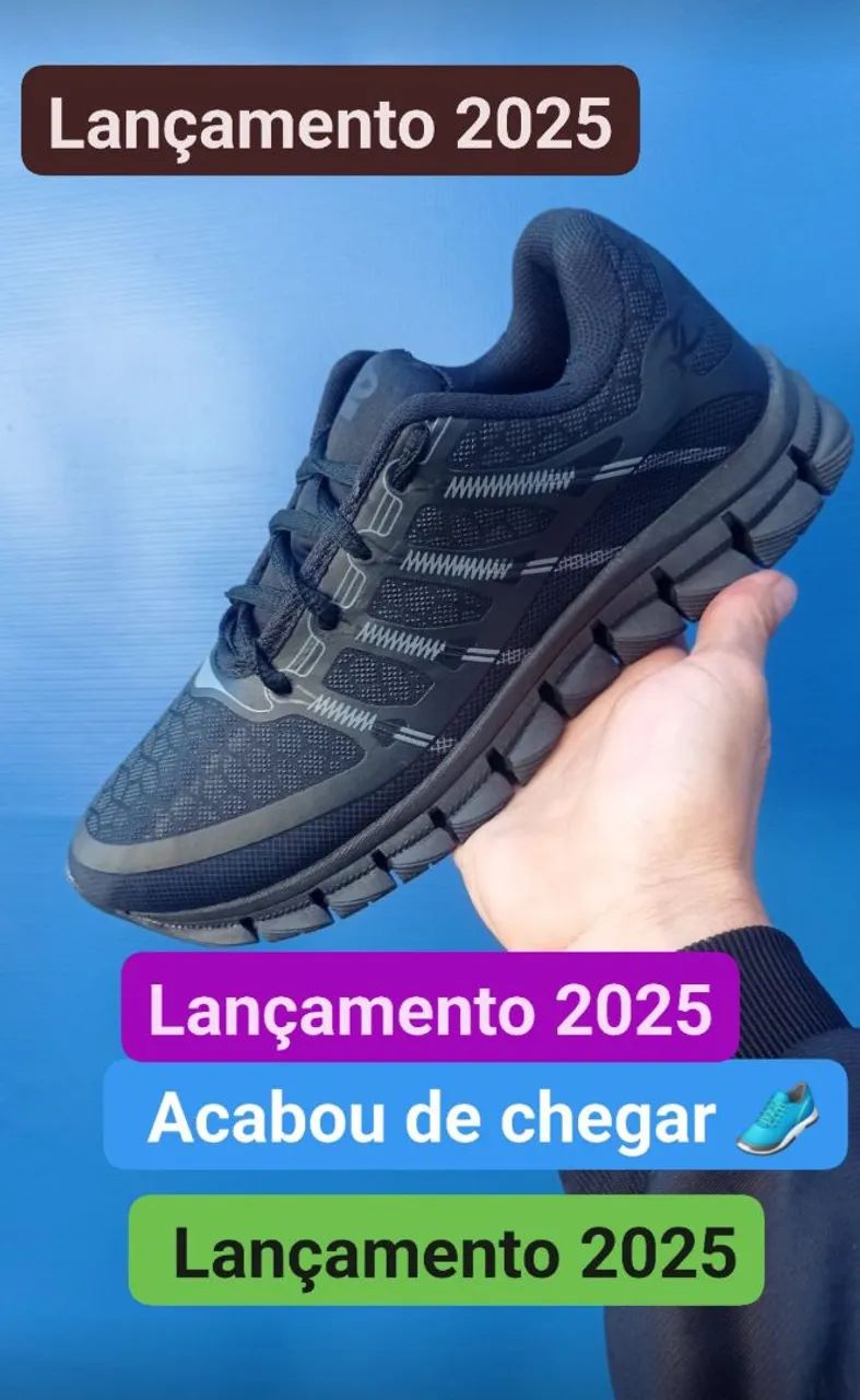 Lançamento 2025 - Tênis Moderno e Confortável