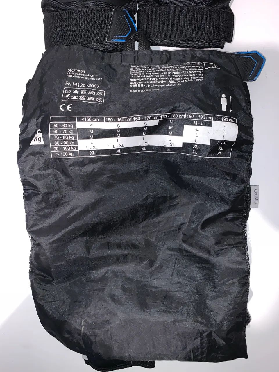 Kit proteção Oxelo