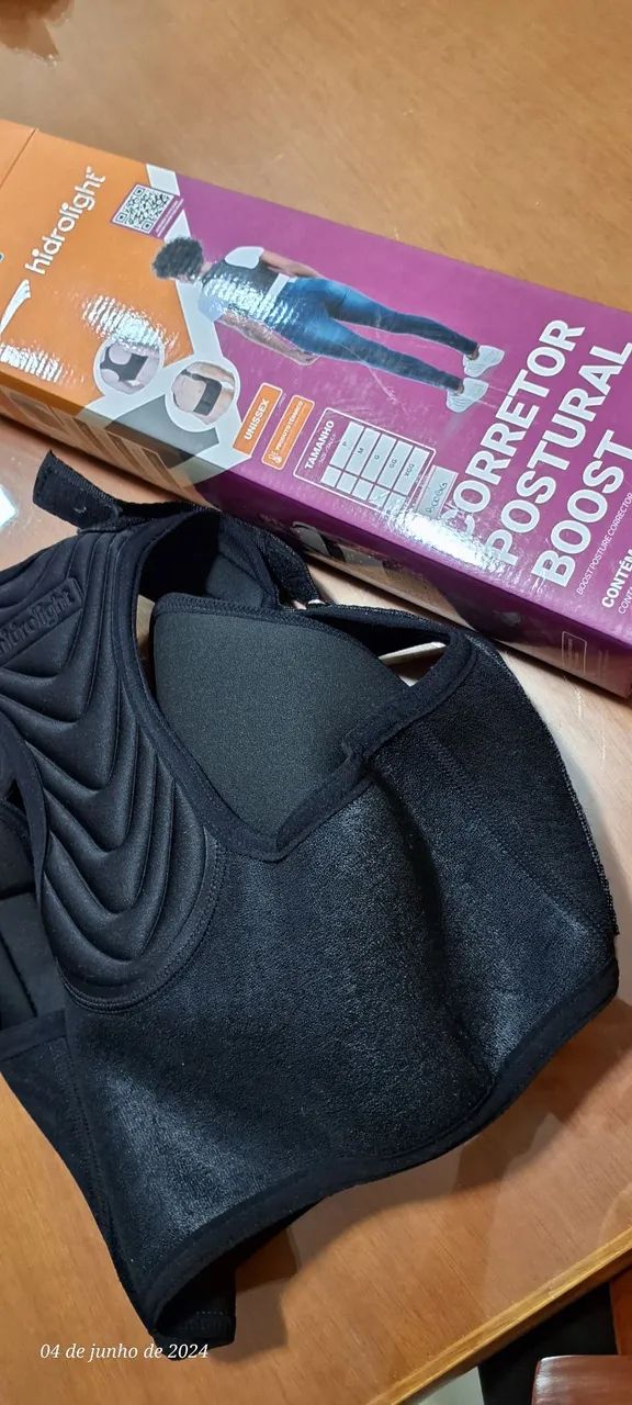 Corretor postural Hidrolight GG - novo - Foto 4