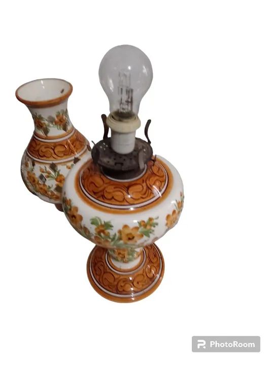 Abajur de cerâmica lampião  - Foto 5