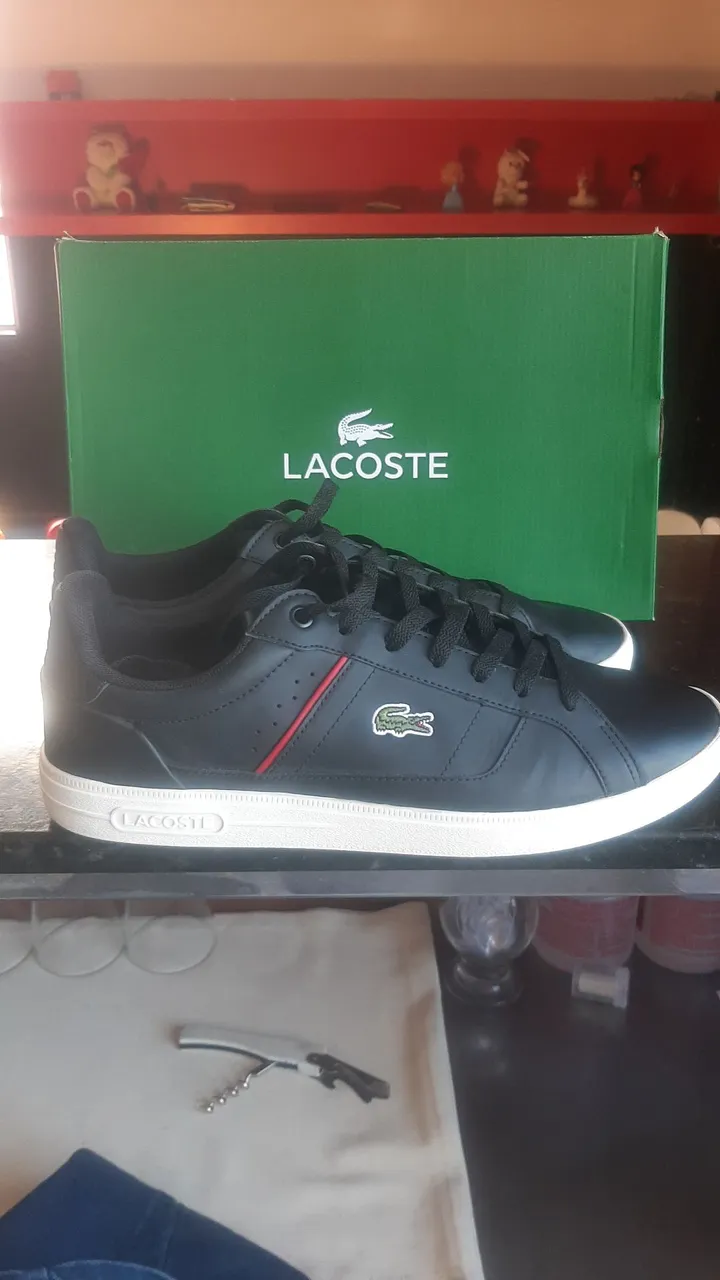 Tênis Lacoste Masculino - Preto