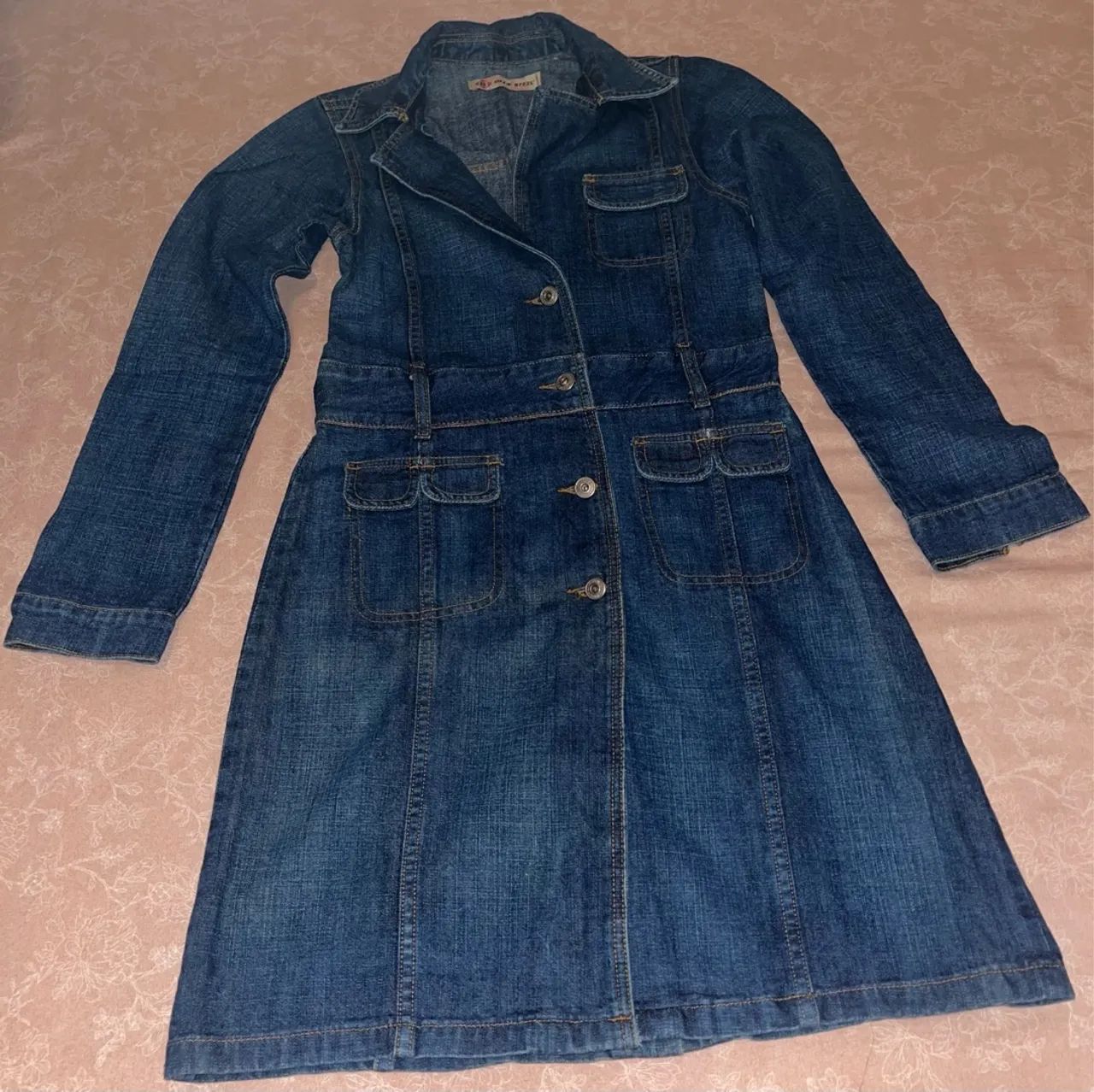 Casaco Jeans Longo Feminino Renner