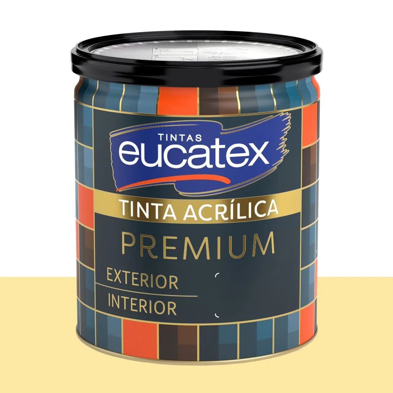 Tinta Acrílica Acetinada Eucatex Café da Manhã 800 ml