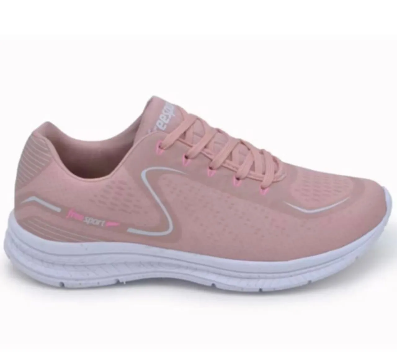 Tênis Feminino Rosa Confortável e estiloso