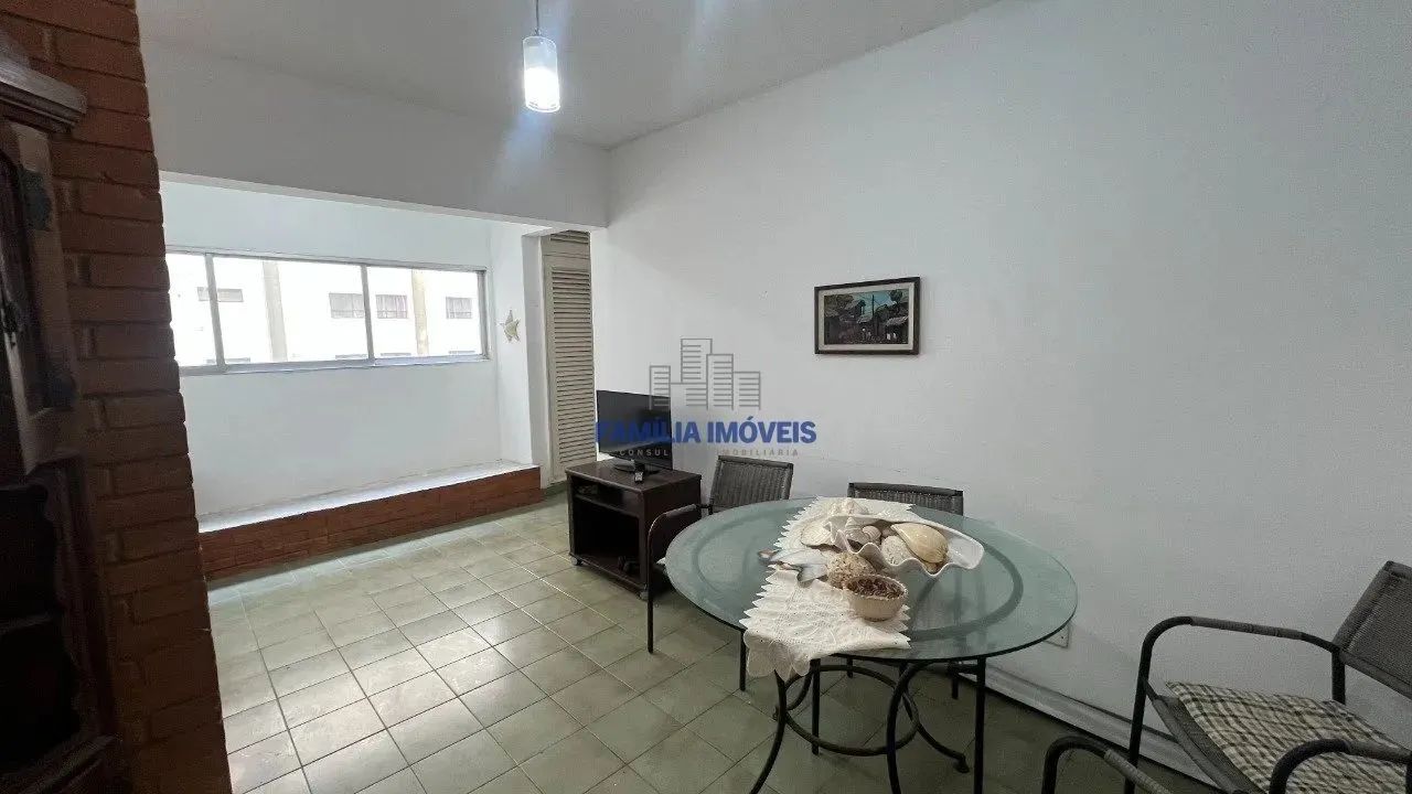Alugar apartamento vista lateral mar 2 quartos Boqueirão Santos SP - Foto 4