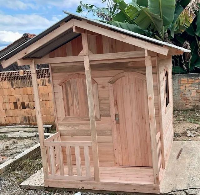 CASINHA INFANTIL 2X2 COM VARANDA - Foto 2