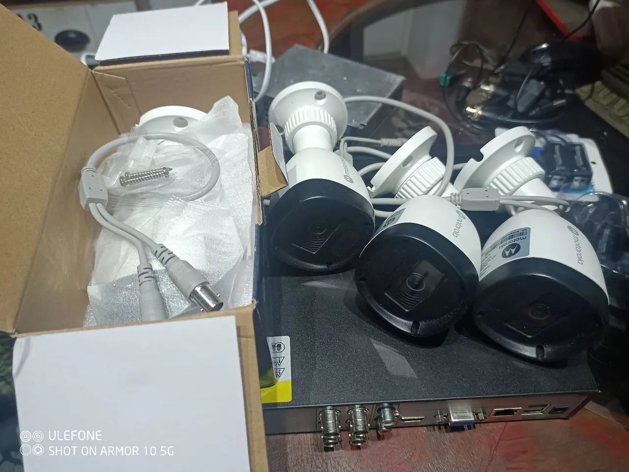 Gravador DVR com quatro câmeras Motorola vrKit de Câmeras de Segurança Motorola - Novo! - Foto 6