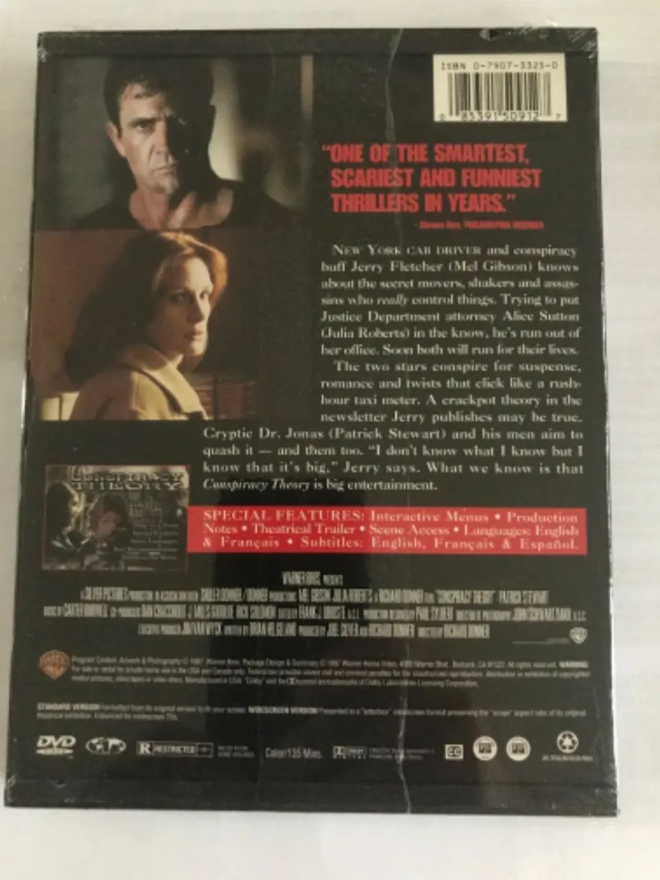 DVD Importado Conspiracy Theory - Reg.1 - Foto 2